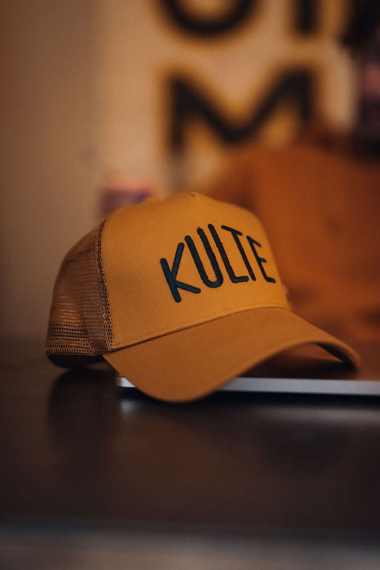 CASQUETTE VINTAGE OCRE