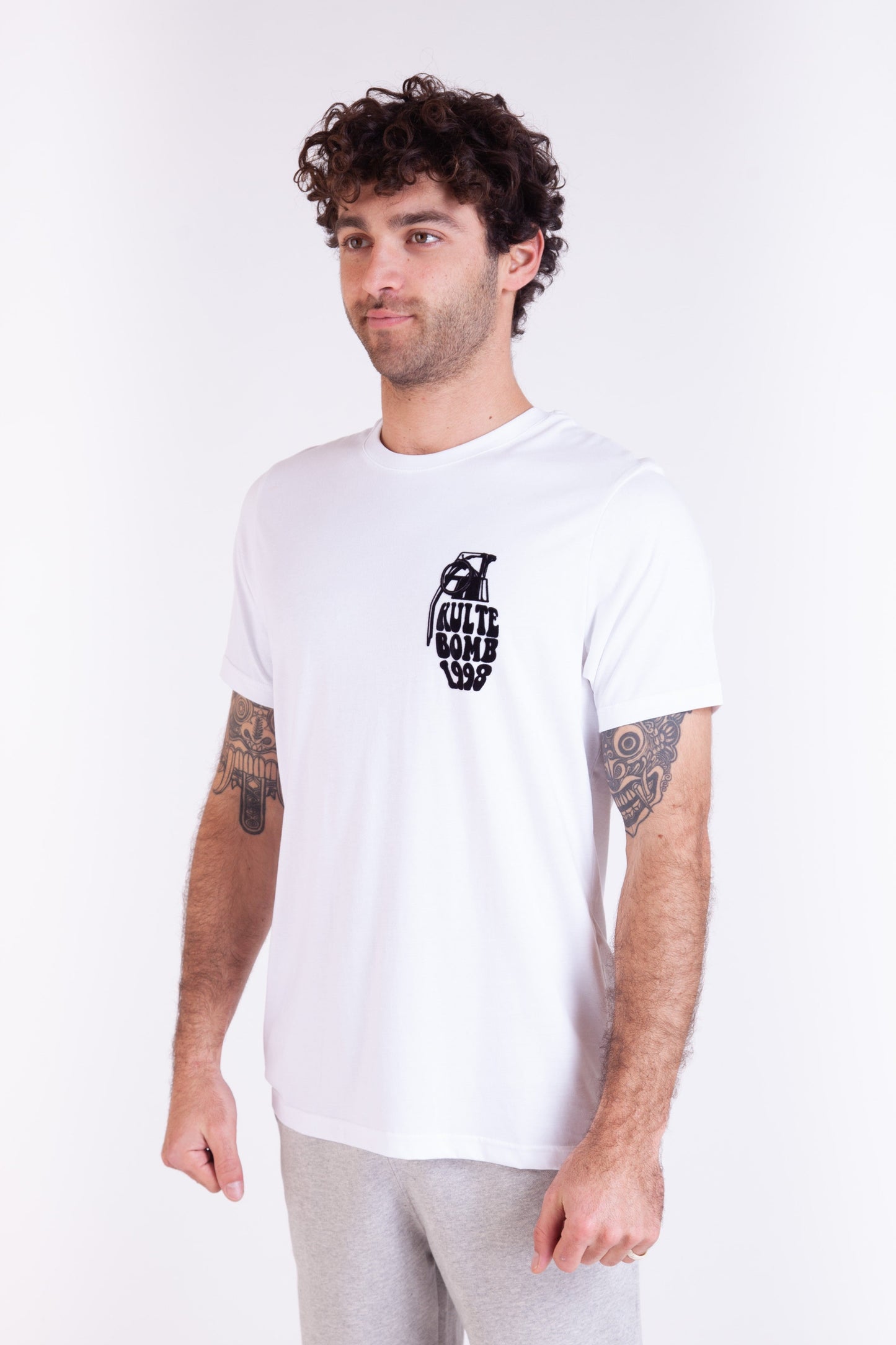 TEE SHIRT BOMB WHITE