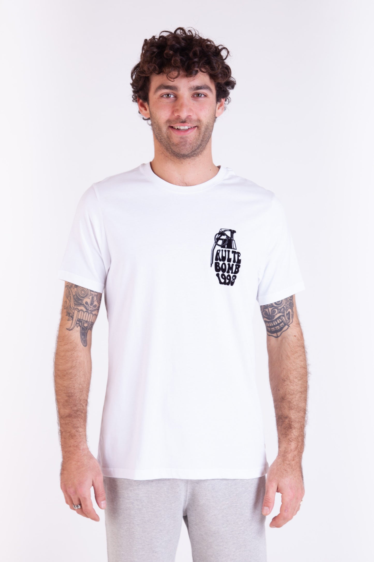TEE SHIRT BOMB WHITE