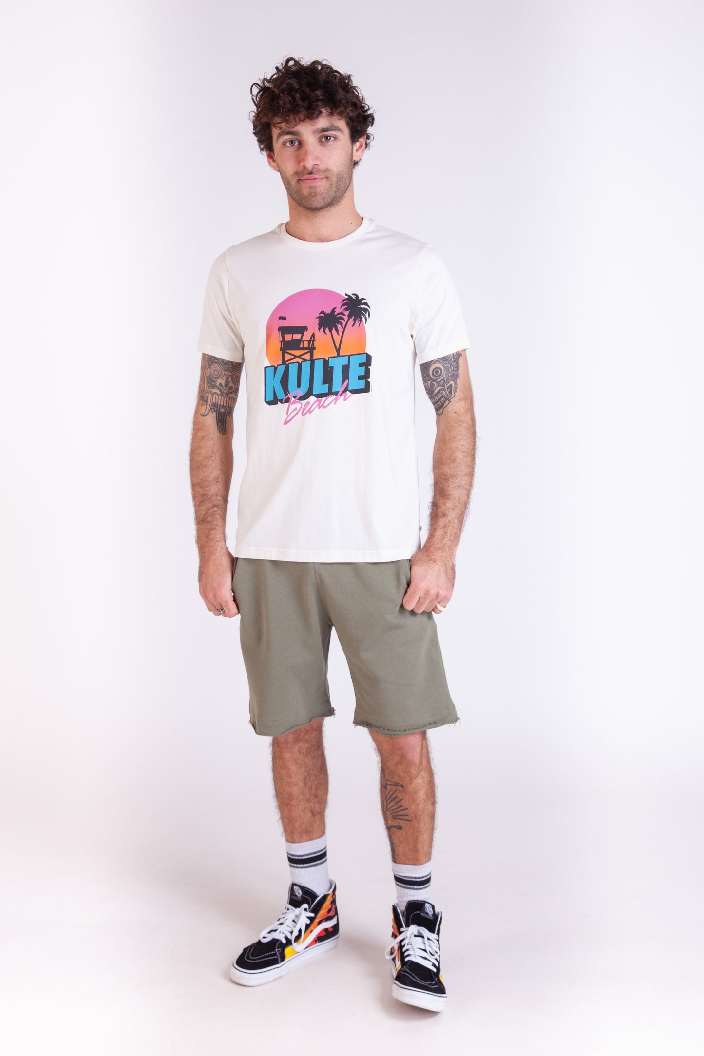 TEE SHIRT BEACH OFF WHITE