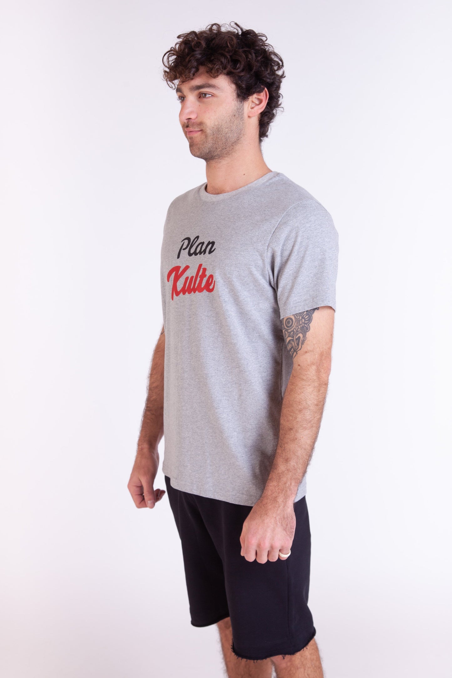 PLAN KULTE GREY T-SHIRT