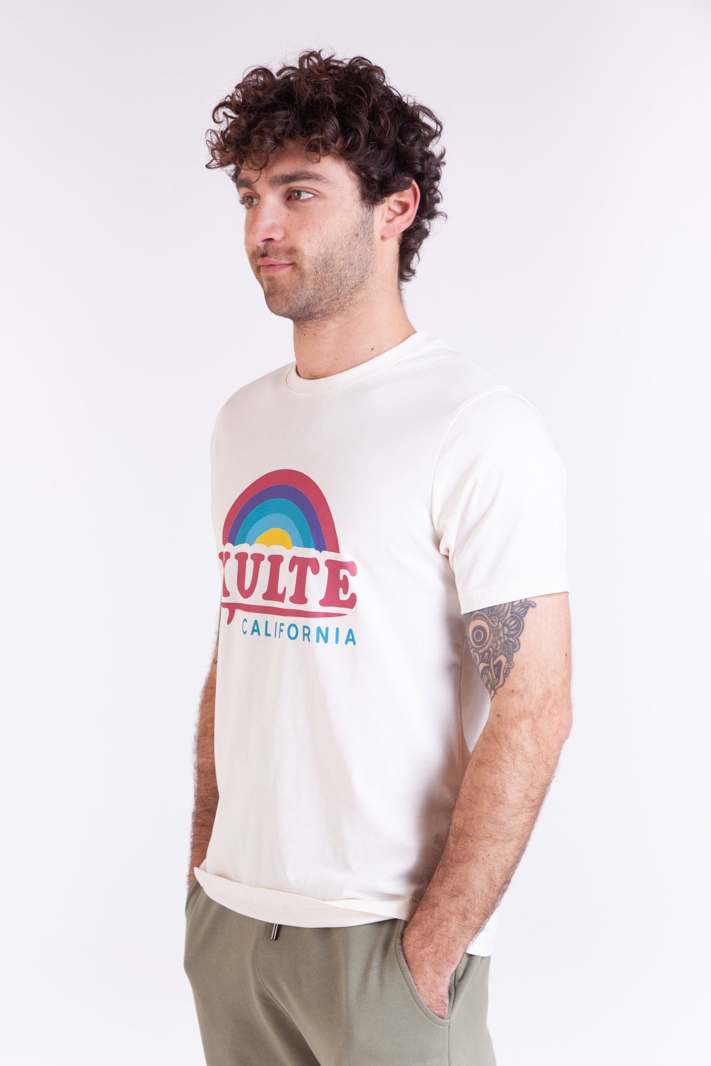 CALIFORNIA SKY OFF WHITE T-SHIRT