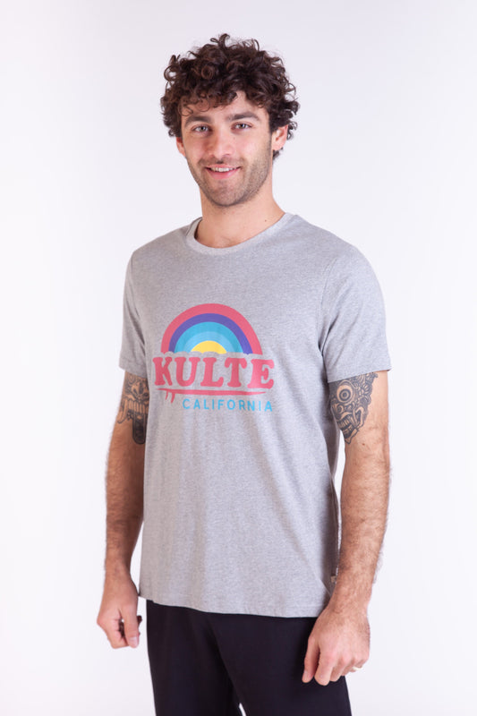 TEE SHIRT CALIFORNIA SKY GREY