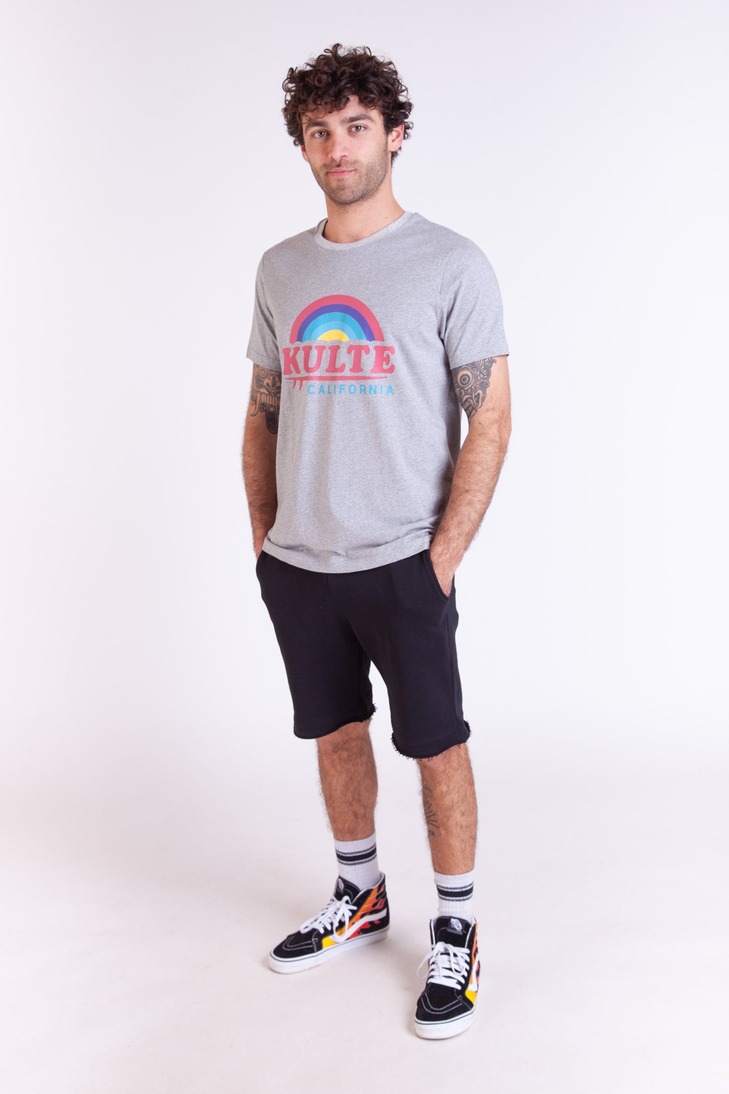 CALIFORNIA SKY GREY T-SHIRT