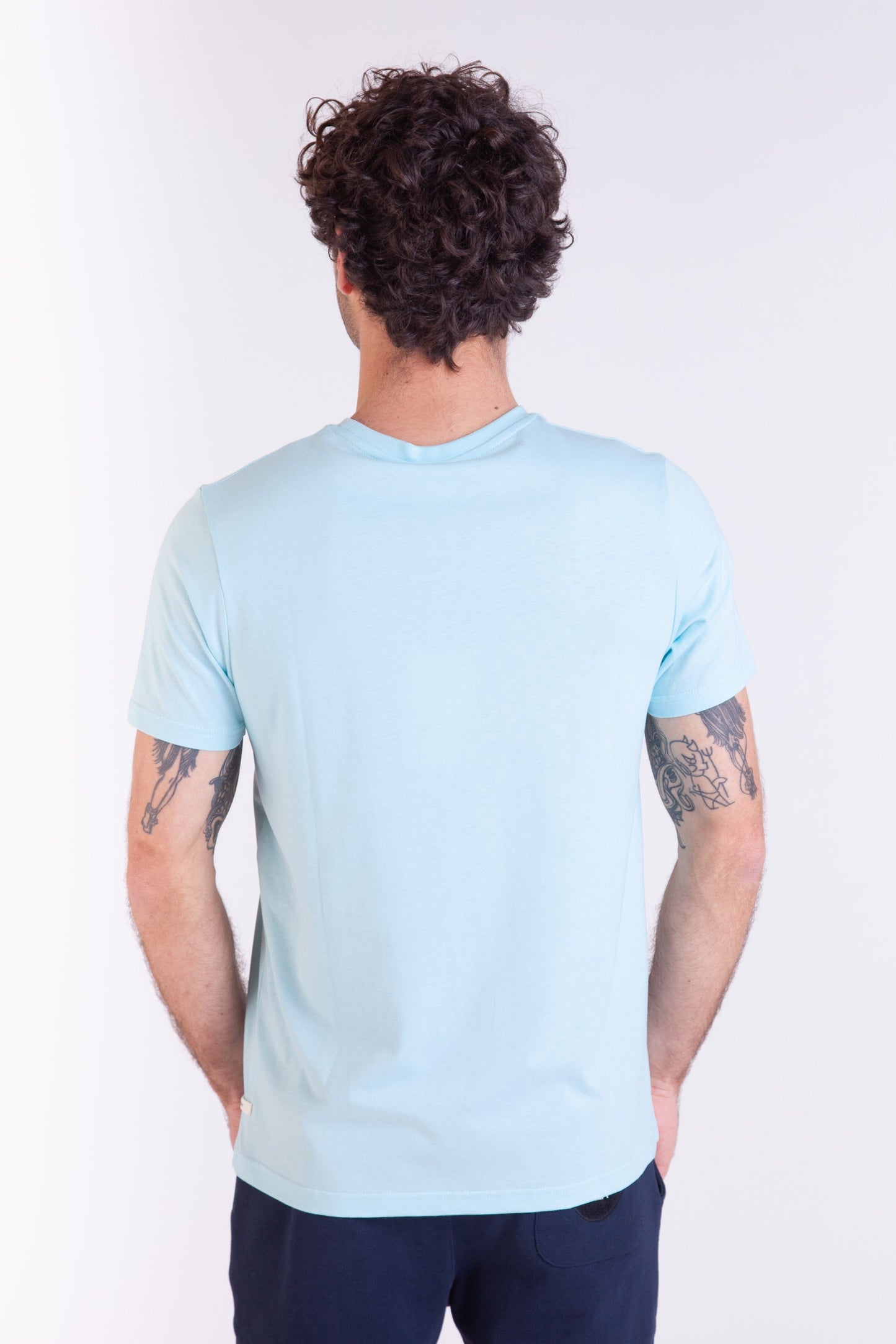 TEE SHIRT VAN LIFE LIGHT BLUE