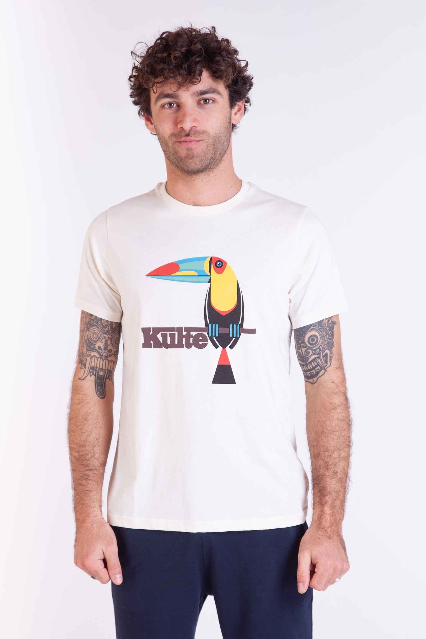TOUCAN OFF WHITE T-SHIRT