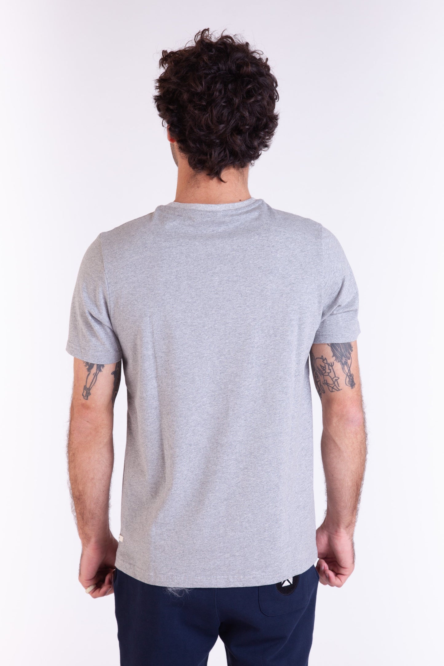 TEE SHIRT TOPLESS GREY