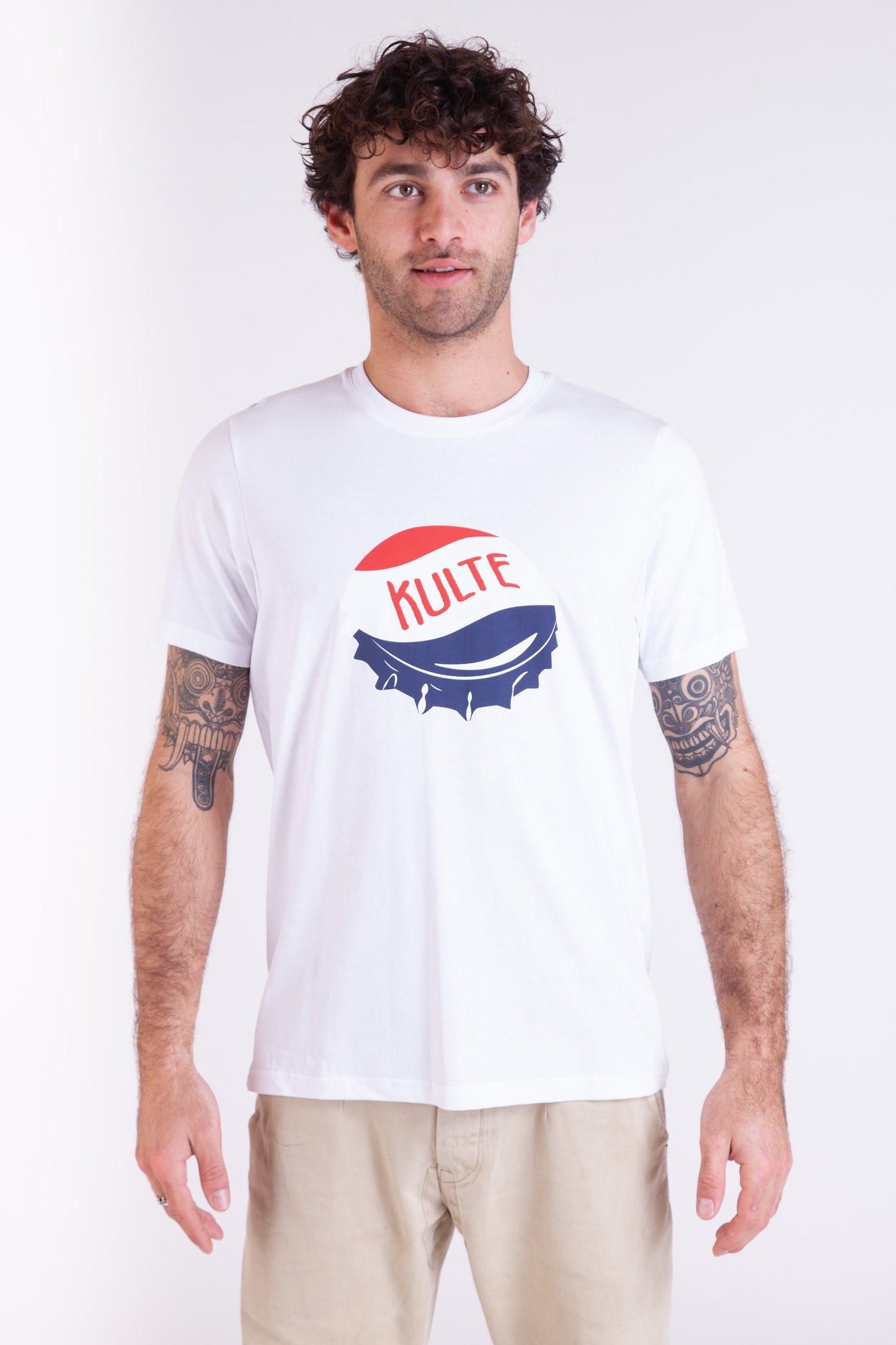 KPSULES WHITE T-SHIRT