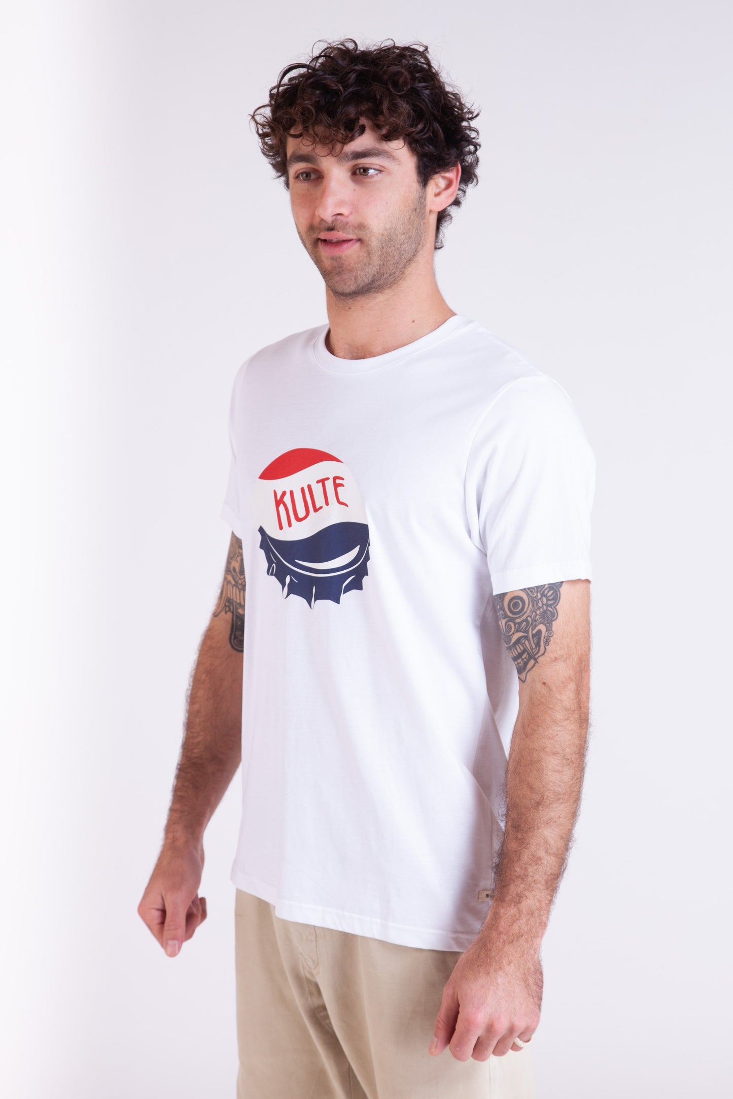 KPSULES WHITE T-SHIRT