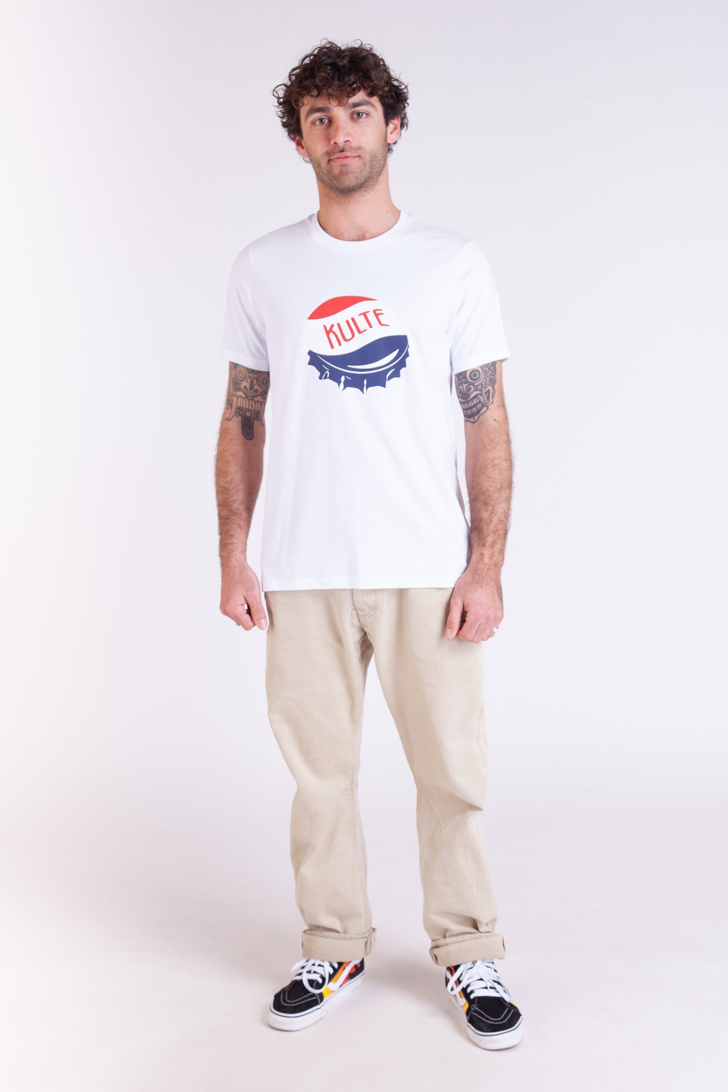 KPSULES WHITE T-SHIRT