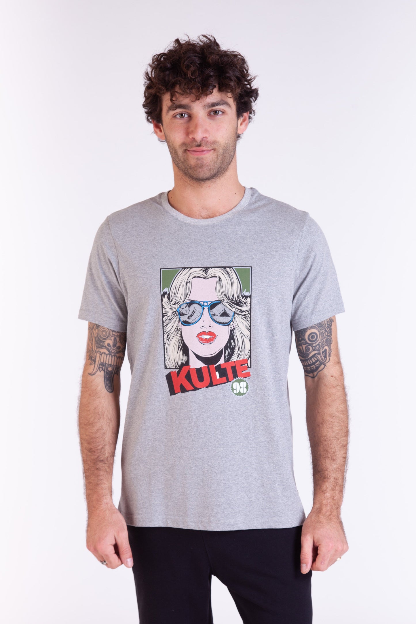 TEE SHIRT WTF GREY