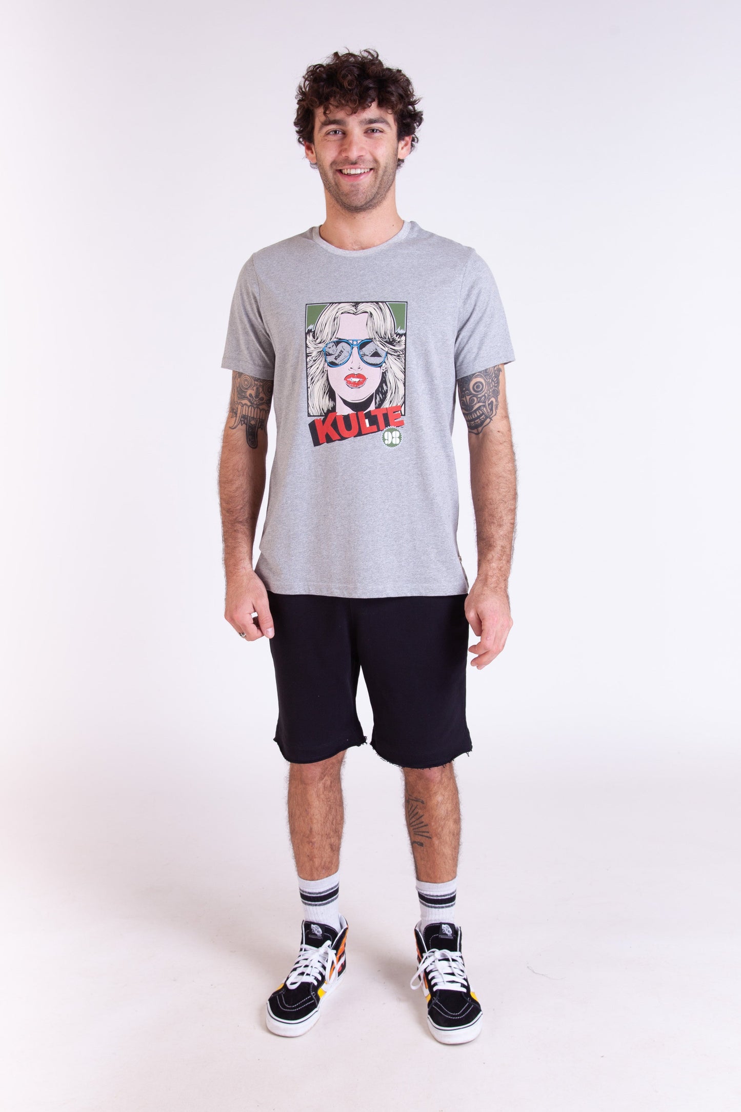 TEE SHIRT WTF GREY