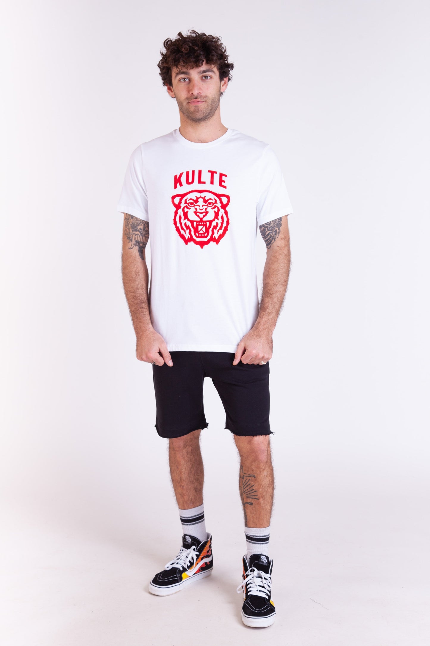 TEE SHIRT TIGRE WHITE