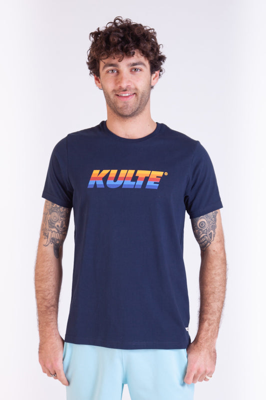 TEE SHIRT CORPO ITALIC NAVY