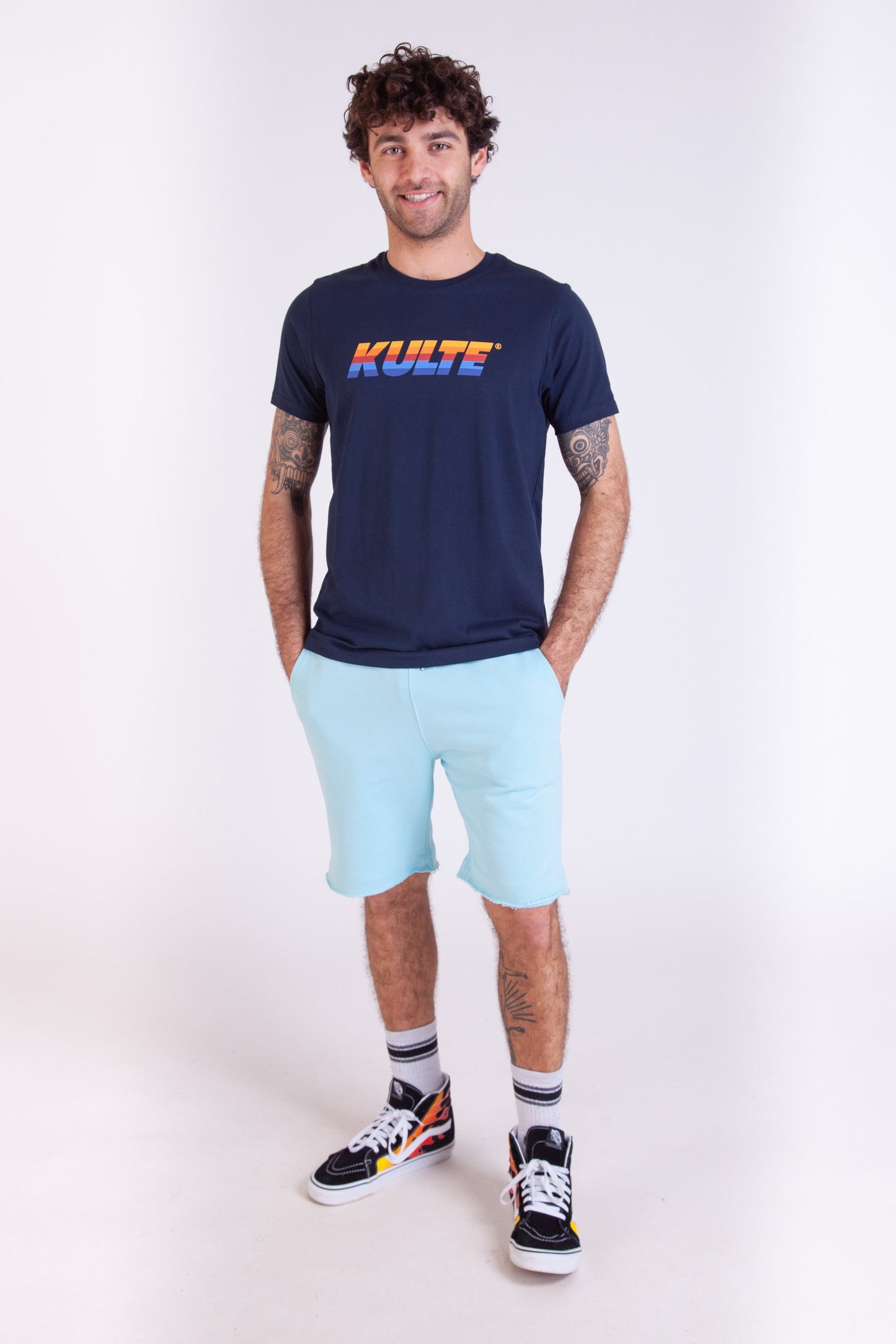 CORPO ITALIC NAVY T-SHIRT