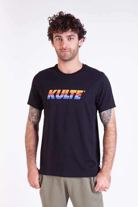 TEE SHIRT CORPO ITALIC BLACK