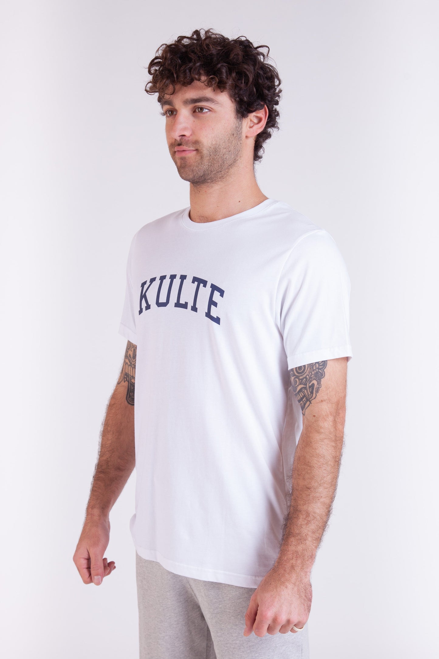 CORPO ATHLETIC WHITE T-SHIRT