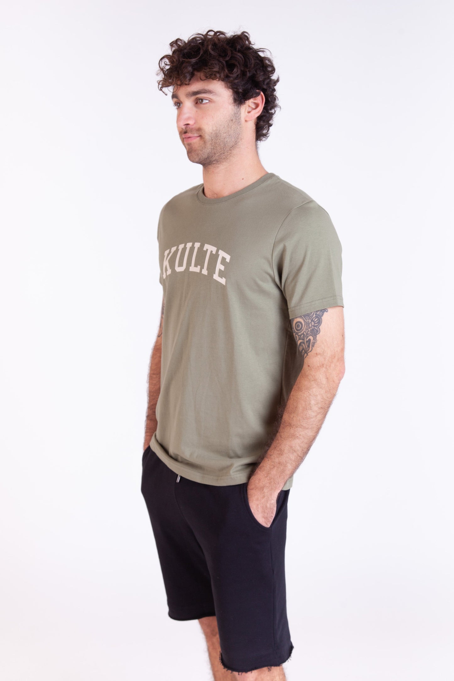 TEE SHIRT CORPO ATHLETIC KAKI