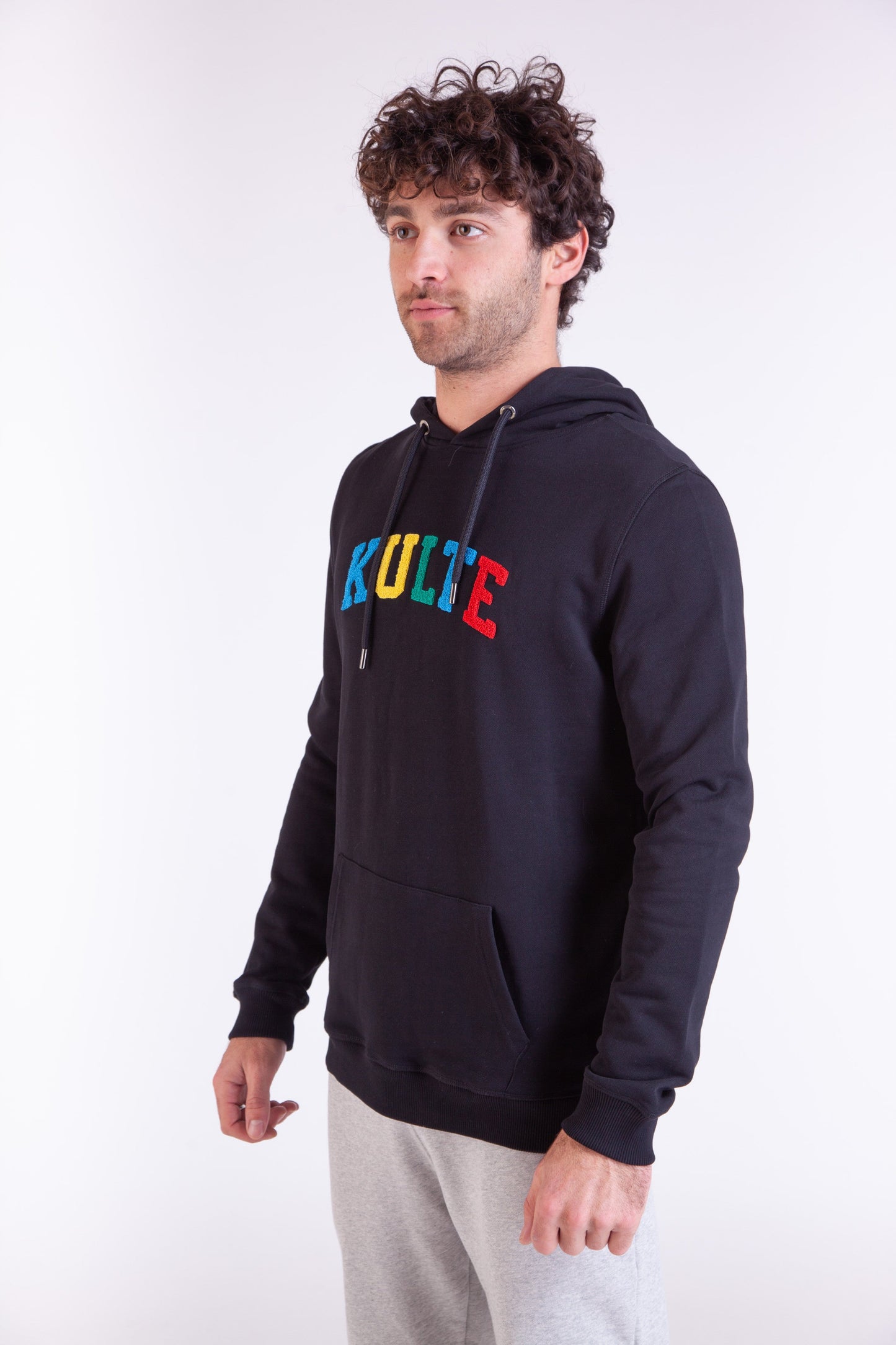 HOODIE ATHLETIC BLACK