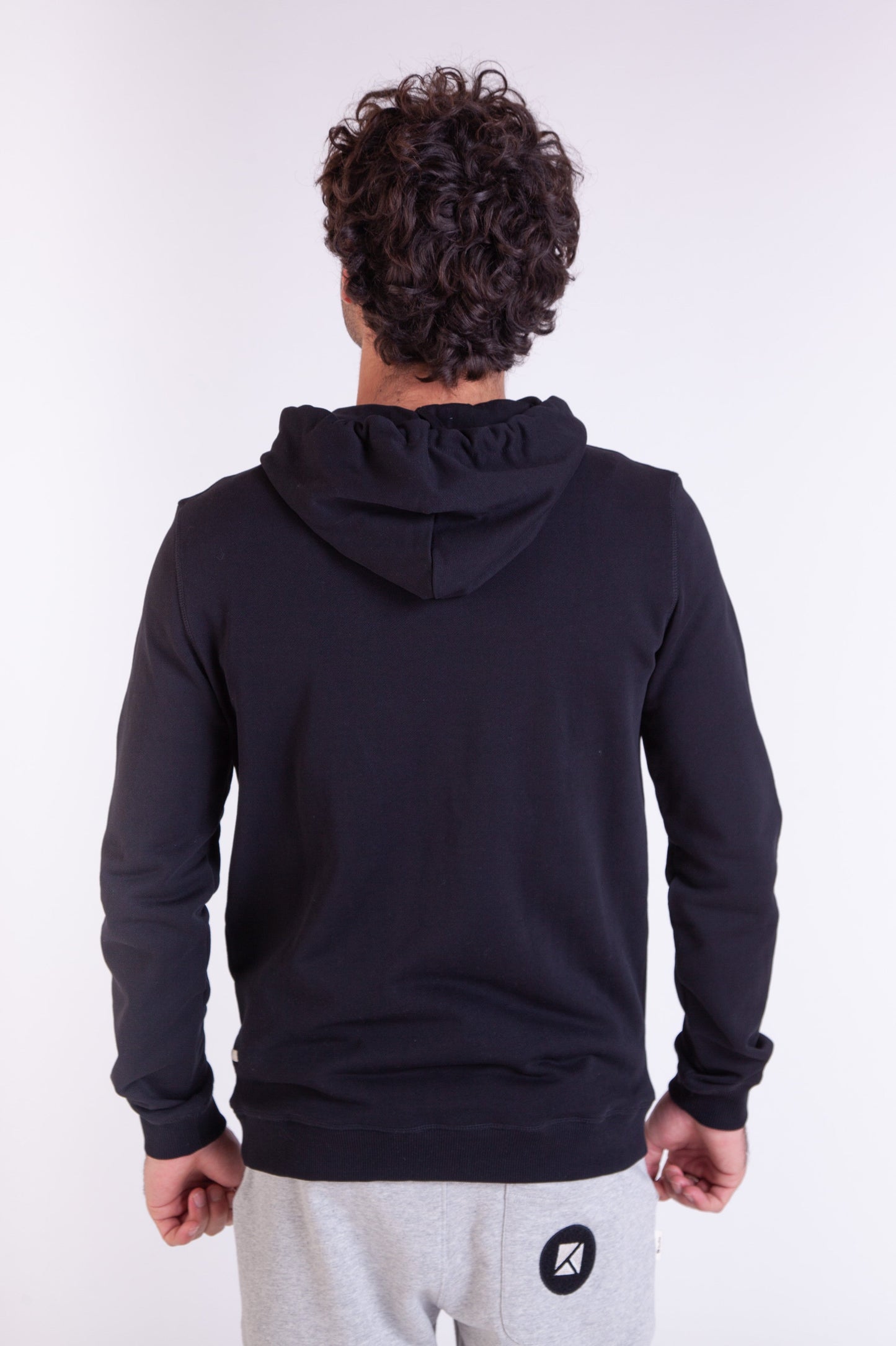 HOODIE ATHLETIC BLACK