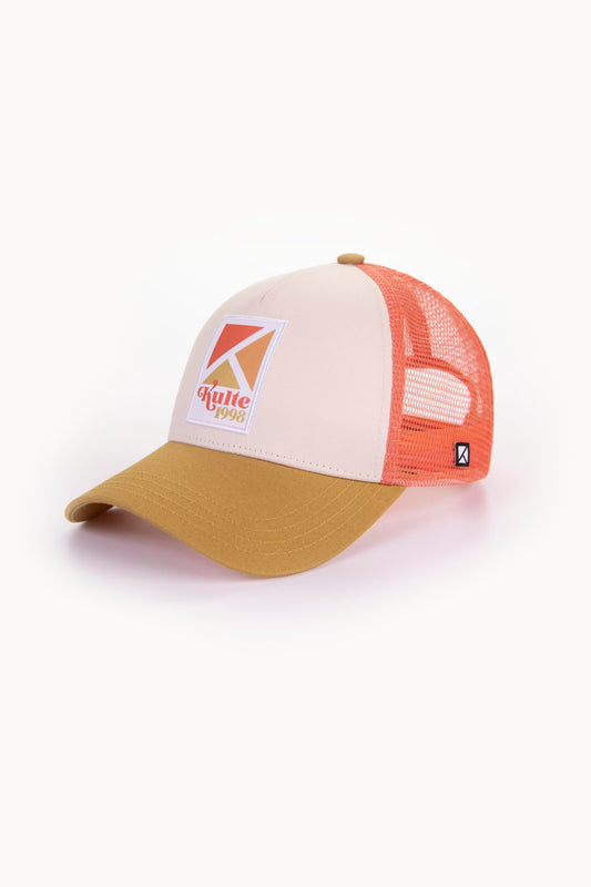CAP MOTIF POLA OFF WHITE