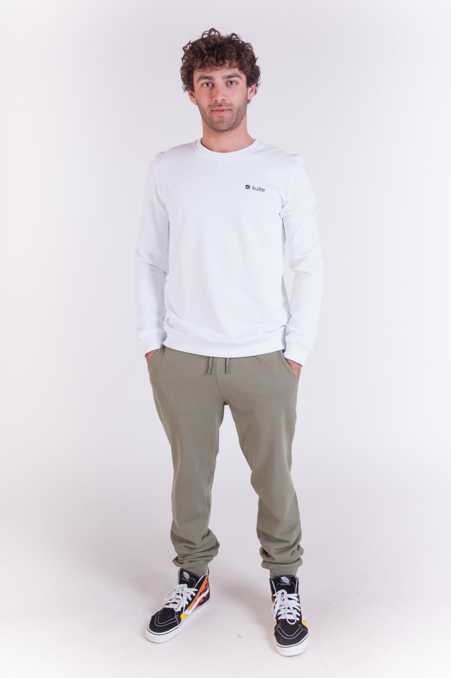 SWEATSHIRT KULTE SQUARE WHITE