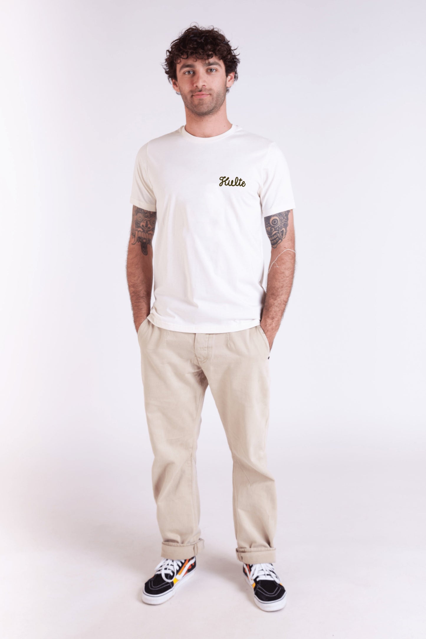 TEE SHIRT CORPO SCRIPT OFF WHITE