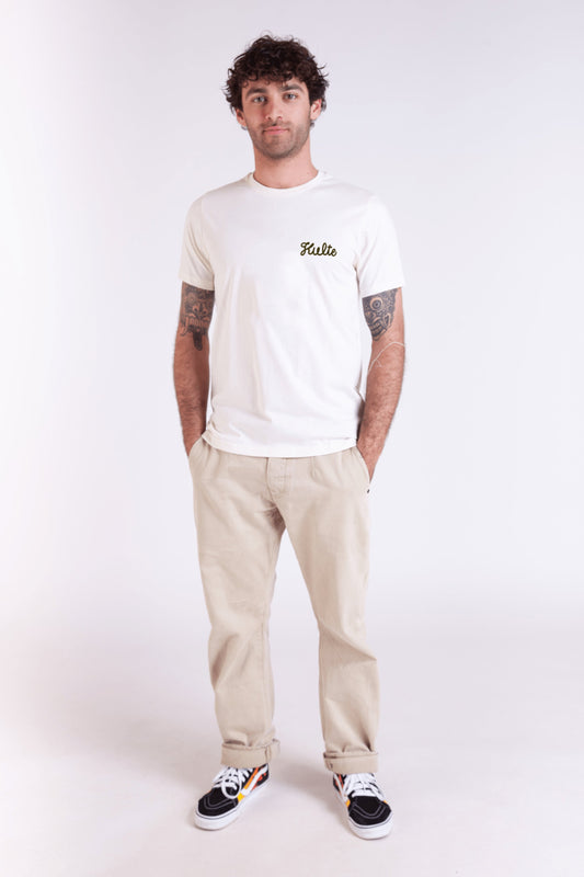TEE SHIRT CORPO SCRIPT OFF WHITE