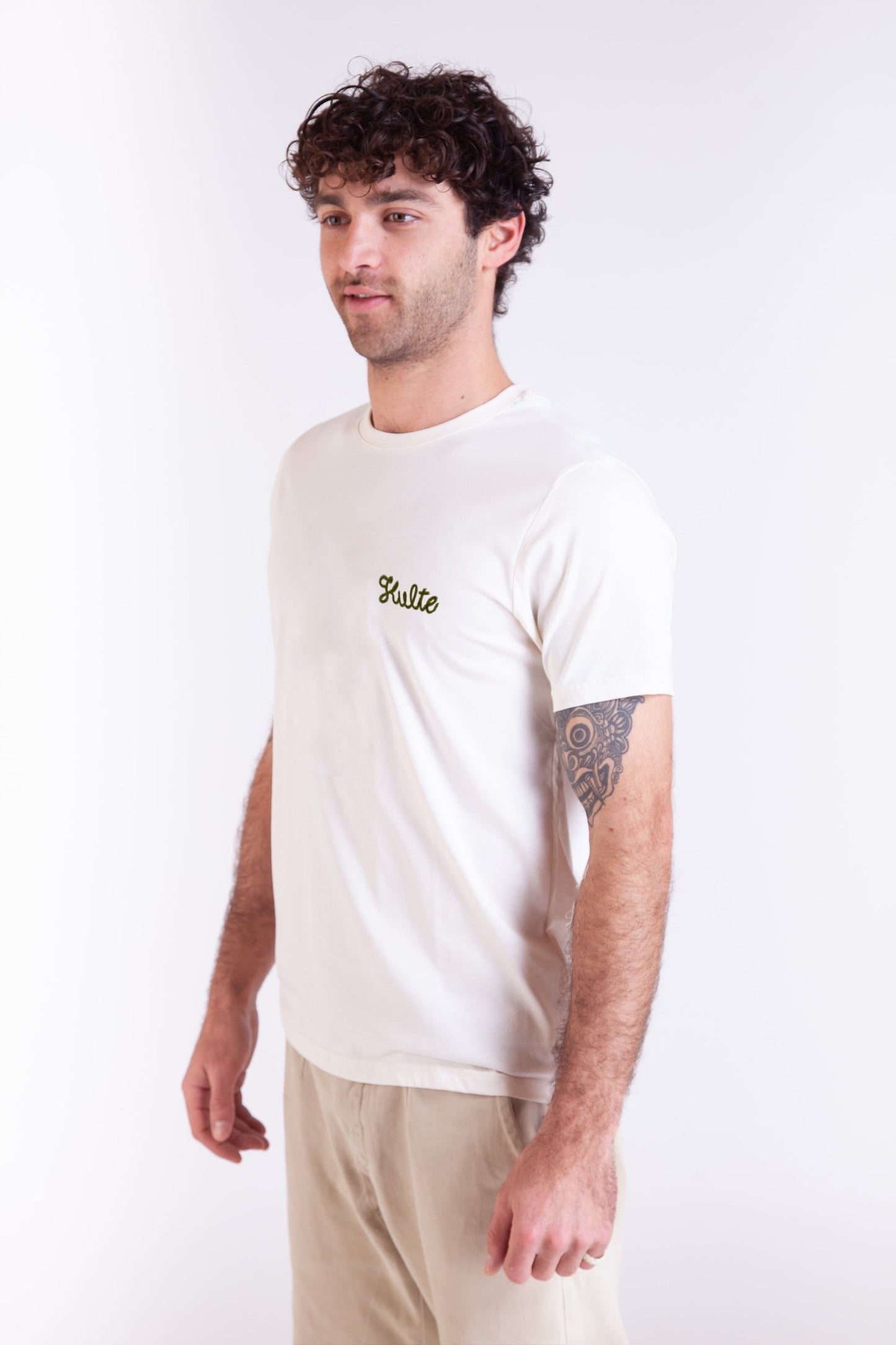 TEE SHIRT CORPO SCRIPT OFF WHITE