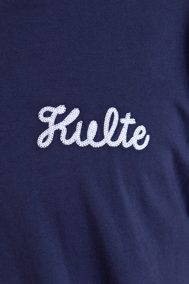 TEE SHIRT CORPO SCRIPT NAVY