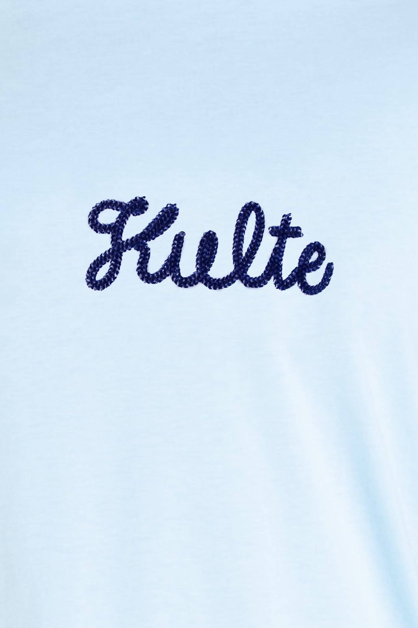 CORPO SCRIPT LIGHT BLUE T-SHIRT