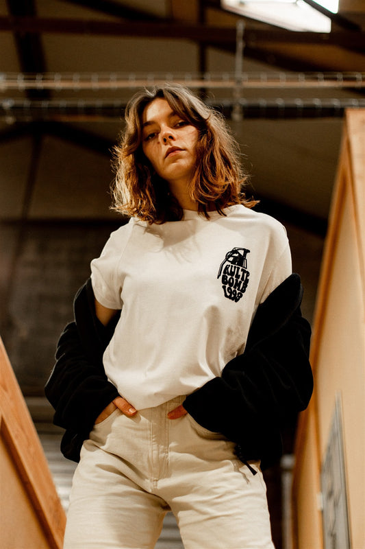TEE SHIRT BOMB WHITE
