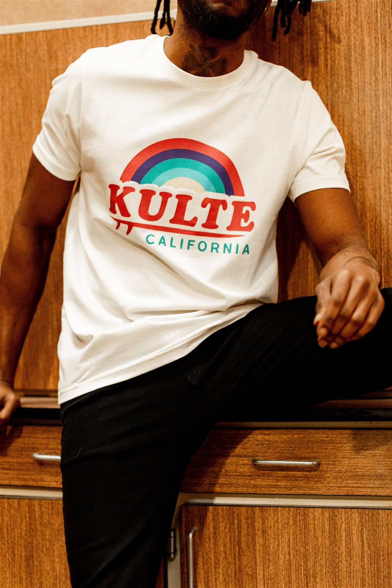 CALIFORNIA SKY OFF WHITE T-SHIRT