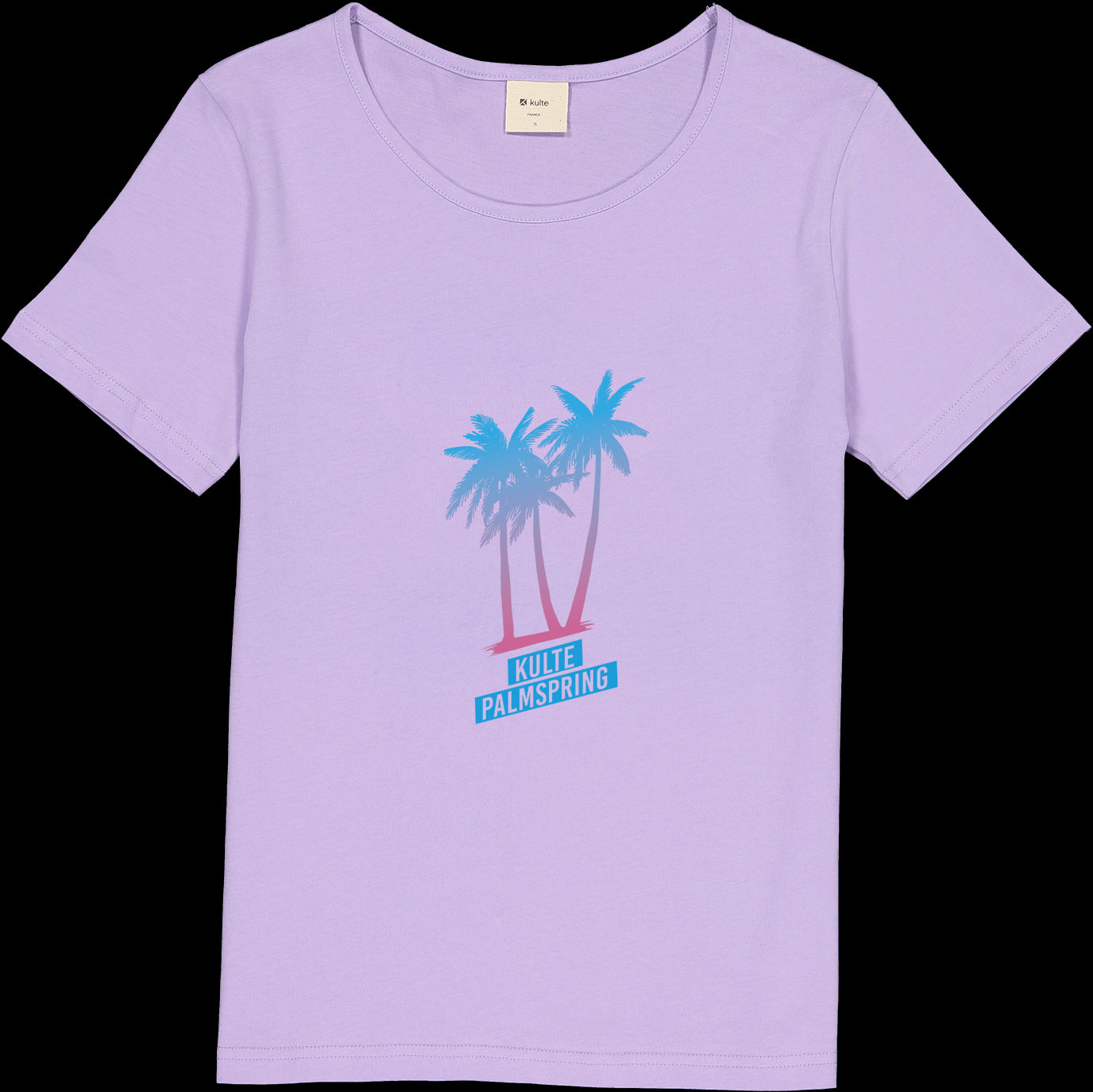 T-SHIRT FEMME PALMSPRING LAVENDER