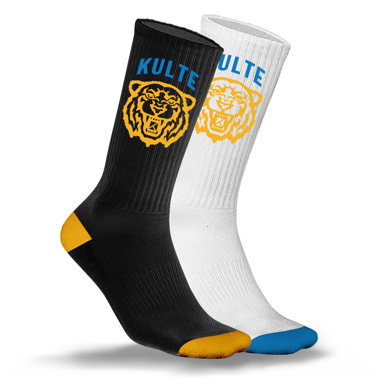 TIGER BLACK/WHITE SOCK