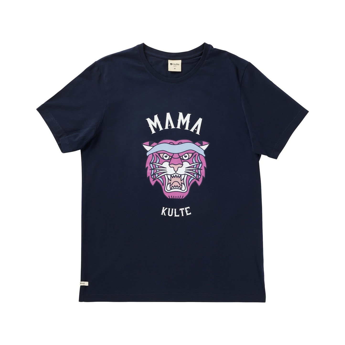 TEE SHIRT BEACH MAMA TIGER NAVY