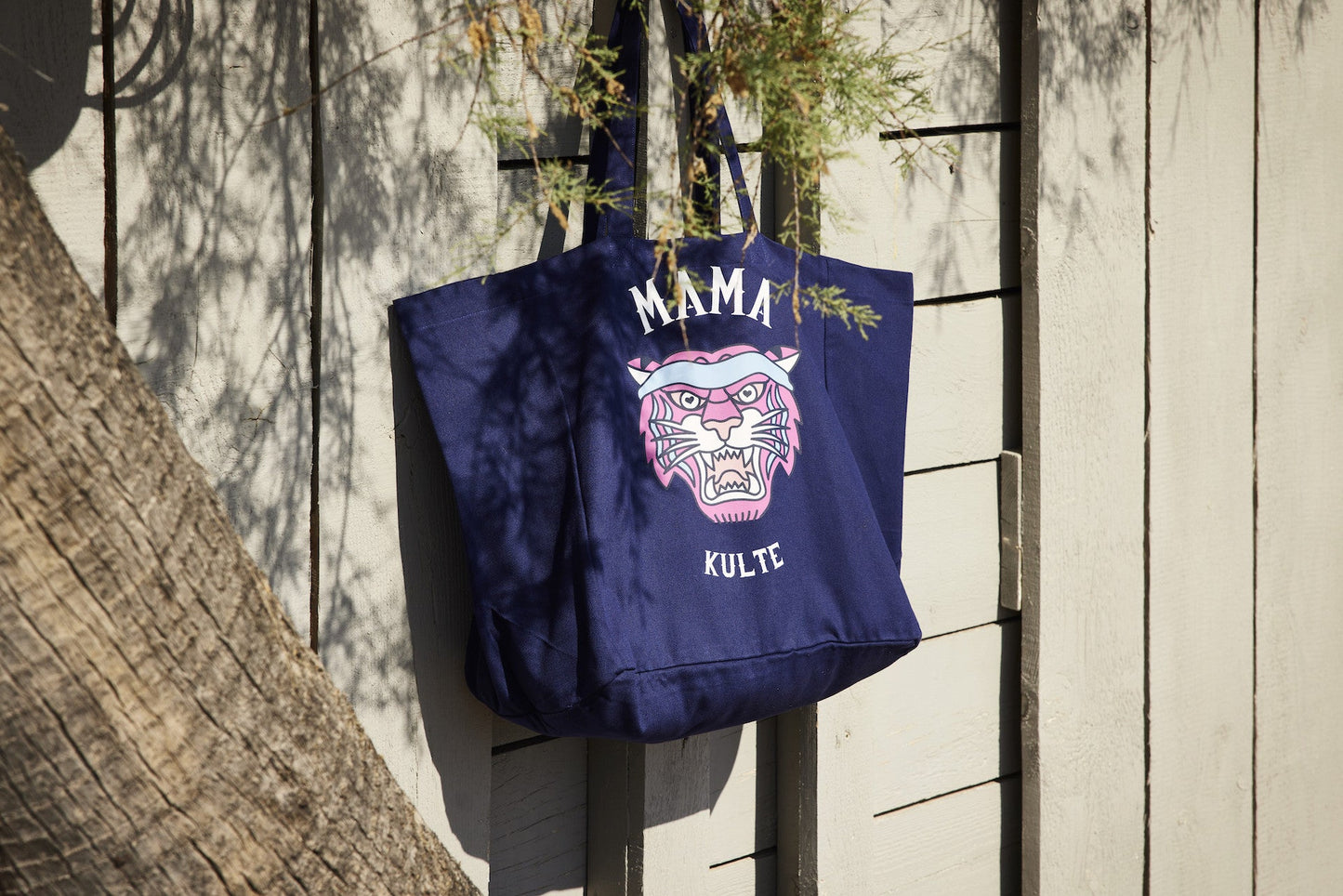 TOTE BAG MAXI MAMA NAVY