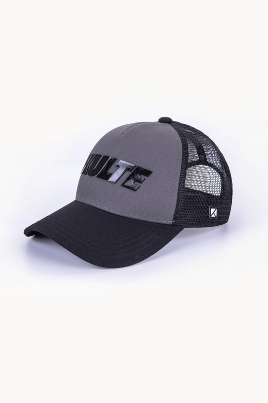 CASQUETTE ITALIC CHARCOAL GREY