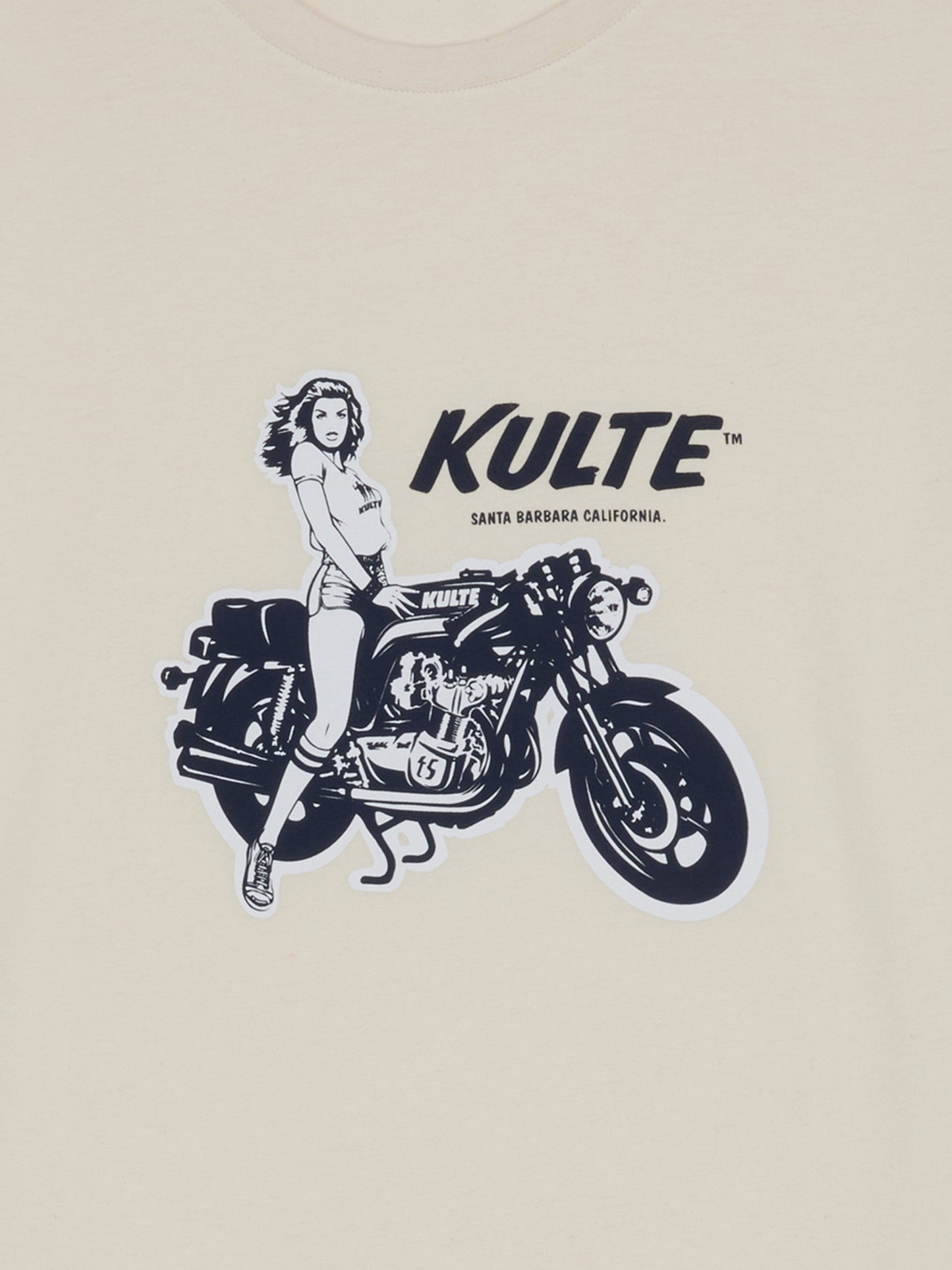SANTA BARBARA OFF WHITE T-SHIRT