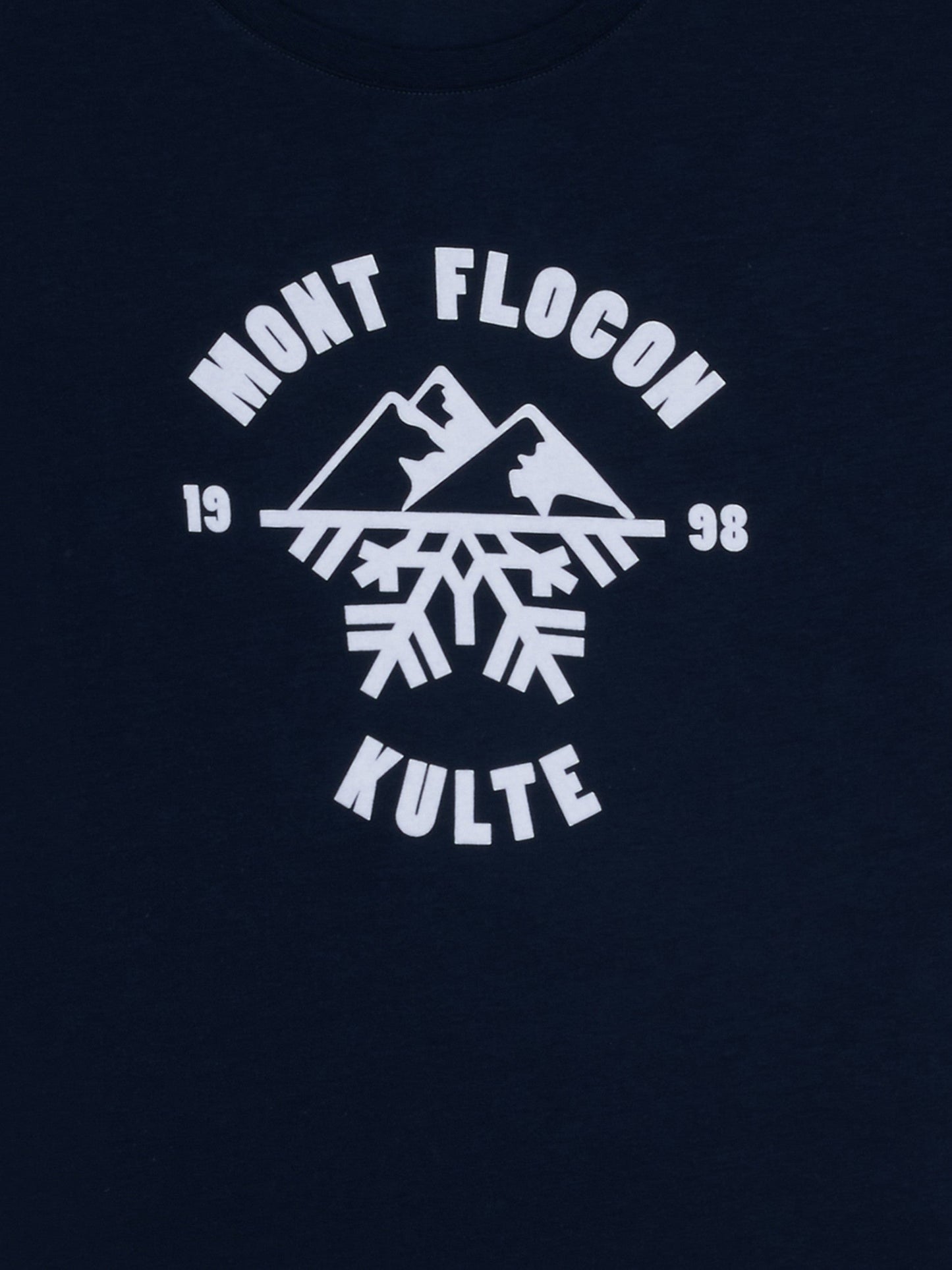 MONT FLOCON NAVY T-SHIRT