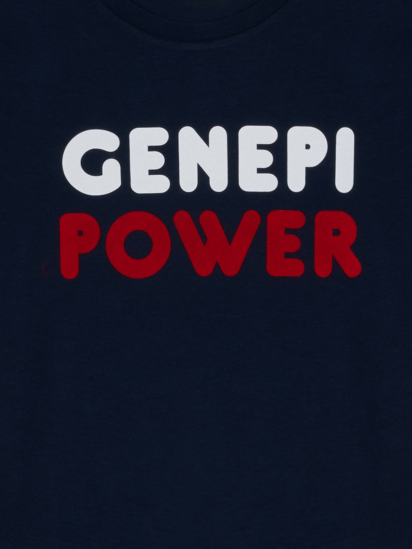 TEE SHIRT GENEPI POWER NAVY