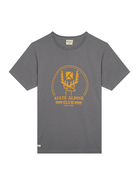 TEE SHIRT CERF CHARCOAL GREY