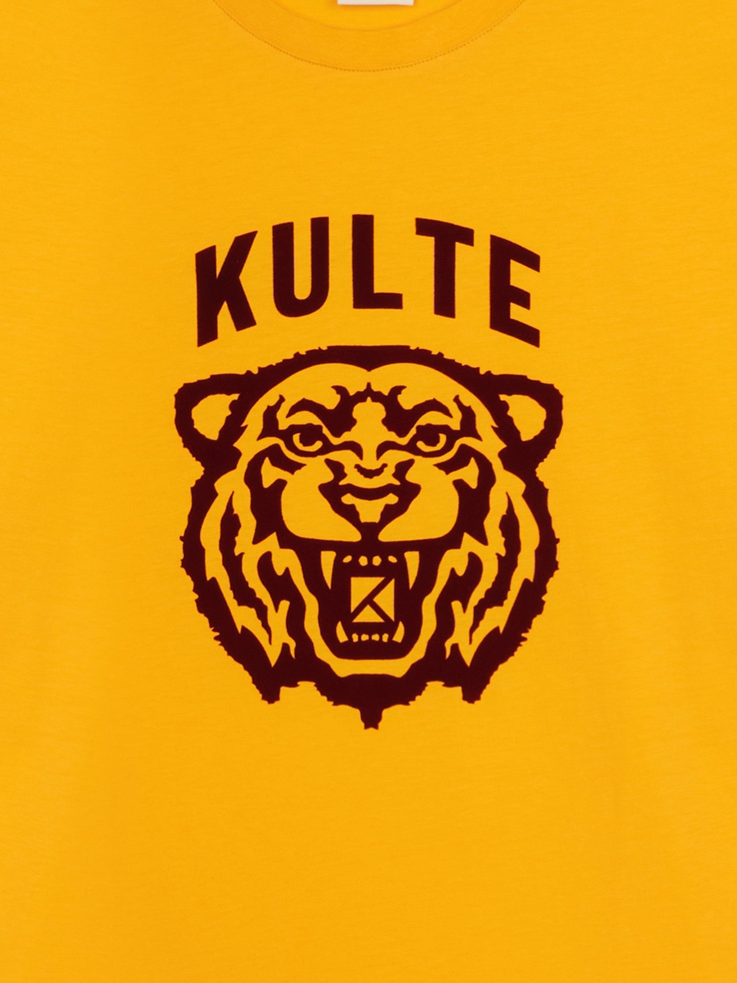 TEE SHIRT TIGRE YELLOW