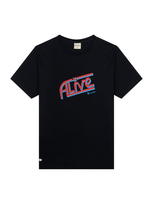 ALIVE BLACK T-SHIRT