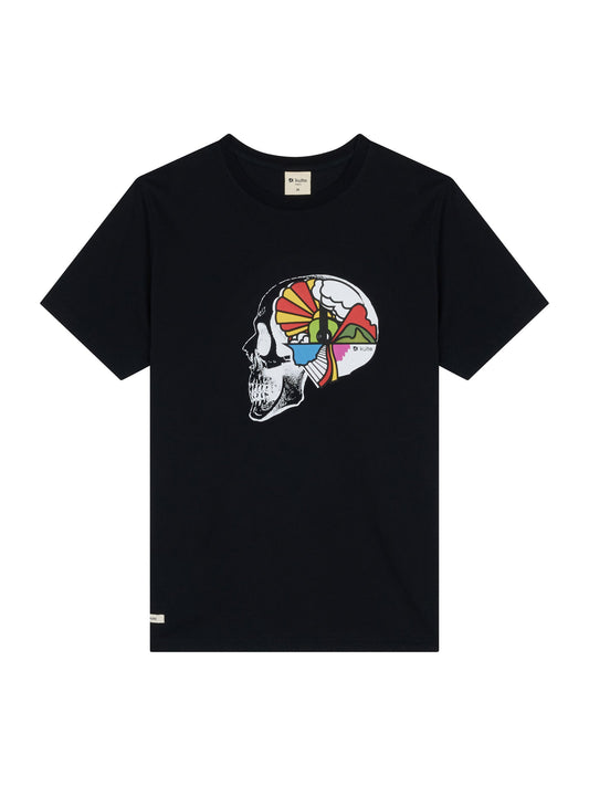 TEE SHIRT CRANE BLACK