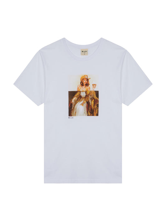 TEE SHIRT COWGIRL WHITE