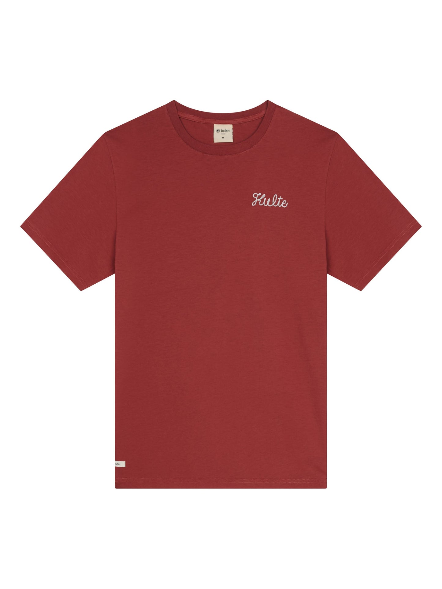 CORPO SCRIPT BURGUNDY T-SHIRT