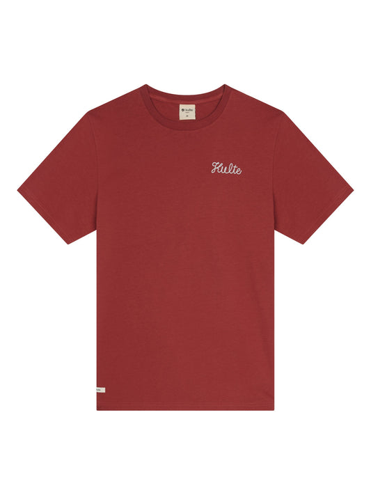 TEE SHIRT CORPO SCRIPT BURGUNDY