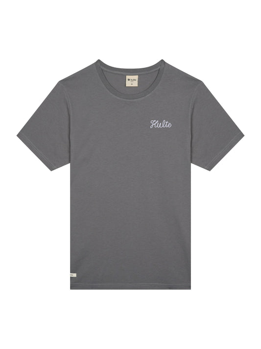 TEE SHIRT CORPO SCRIPT CHARCOAL GREY