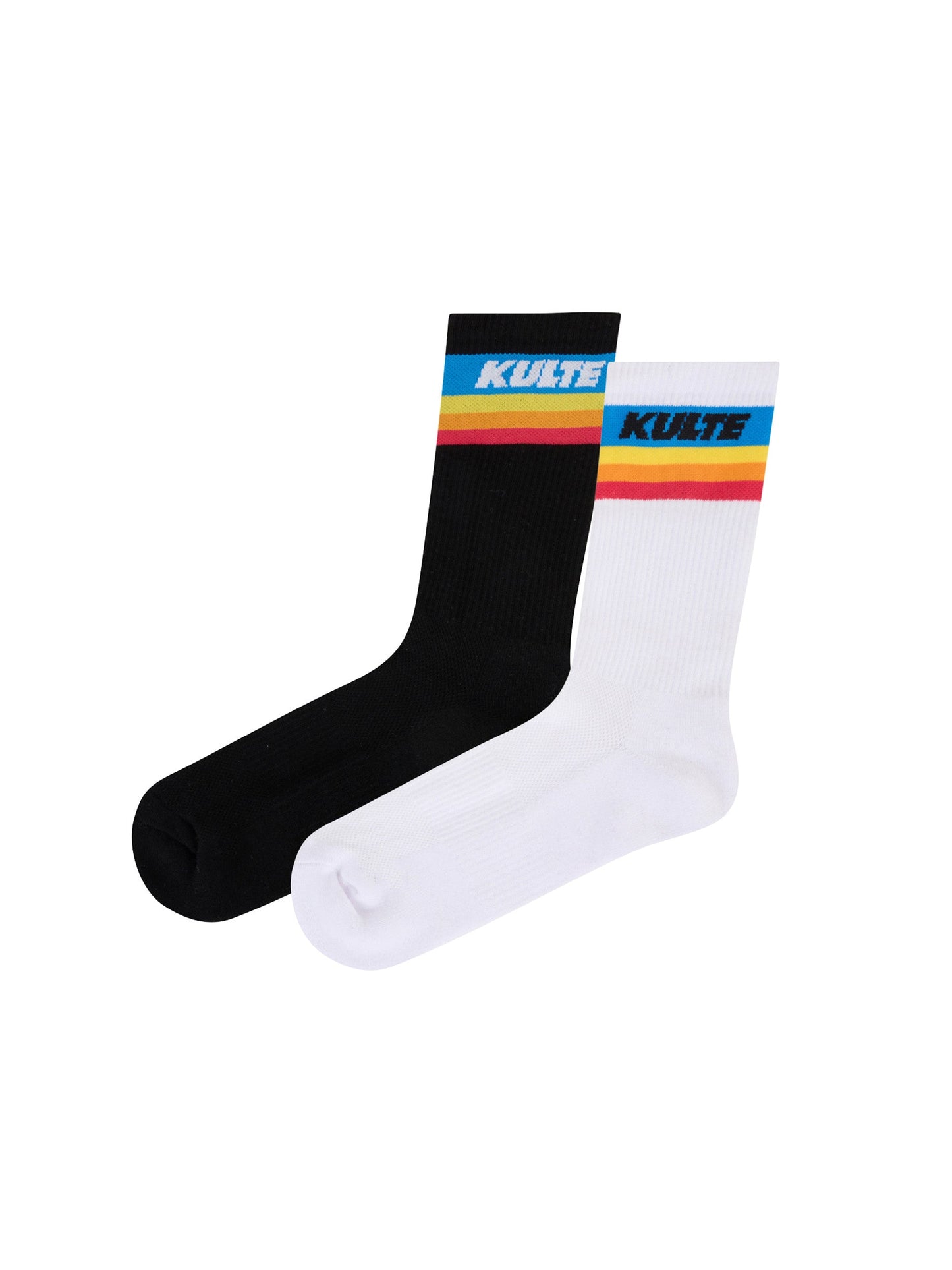 RAINBOW BLACK/WHITE SOCK